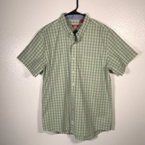Izod Saltwater Green Button Down